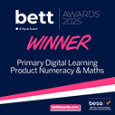 2025 Winner, Primary Digital Learning and Product Numeracy & Maths, BETT awards